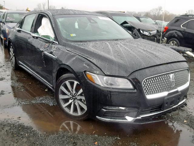 1LN6L9HK1J5606404 - 2018 LINCOLN CONTINENTA Schwarz Foto 1
