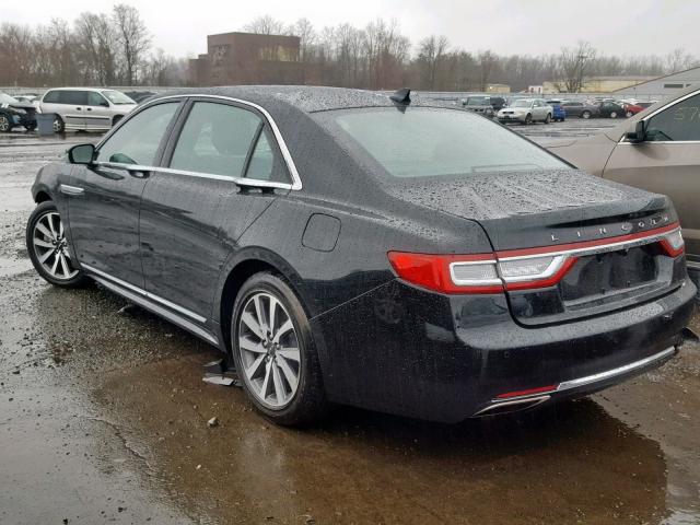 1LN6L9HK1J5606404 - 2018 LINCOLN CONTINENTA Schwarz Foto 3