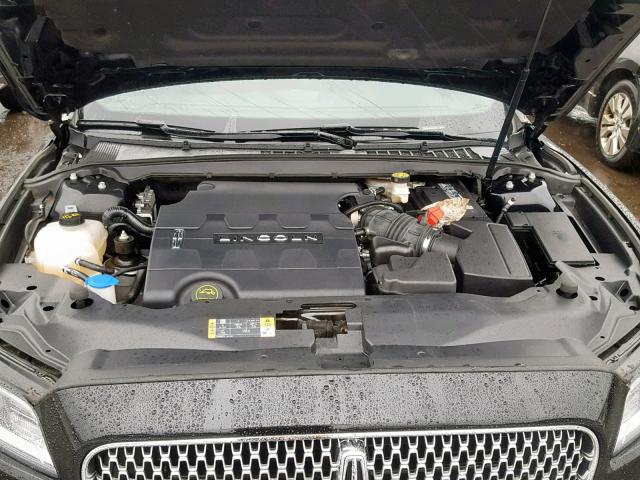 1LN6L9HK1J5606404 - 2018 LINCOLN CONTINENTA Schwarz Foto 7