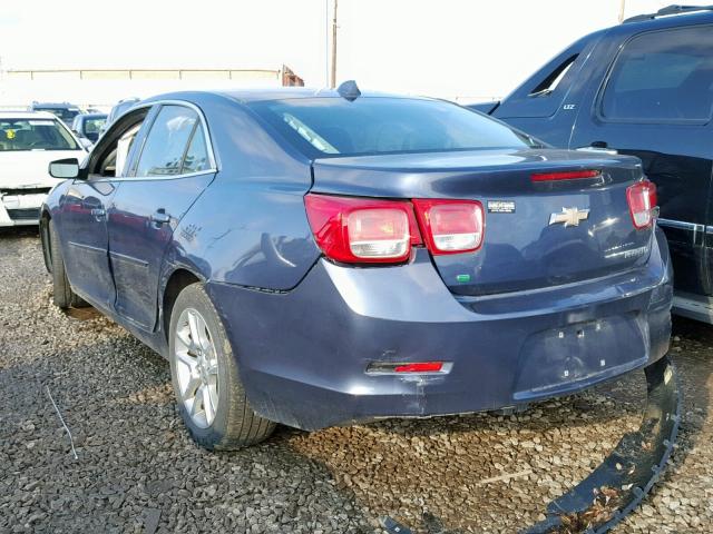 1G11C5SL4EF303781 - 2014 CHEVROLET MALIBU 1LT BLUE photo 3