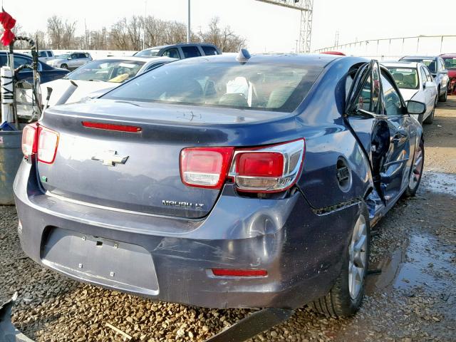 1G11C5SL4EF303781 - 2014 CHEVROLET MALIBU 1LT BLUE photo 4