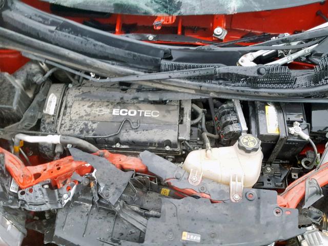 1G1JB5SHXH4174167 - 2017 CHEVROLET SONIC LS 红色 照片 7