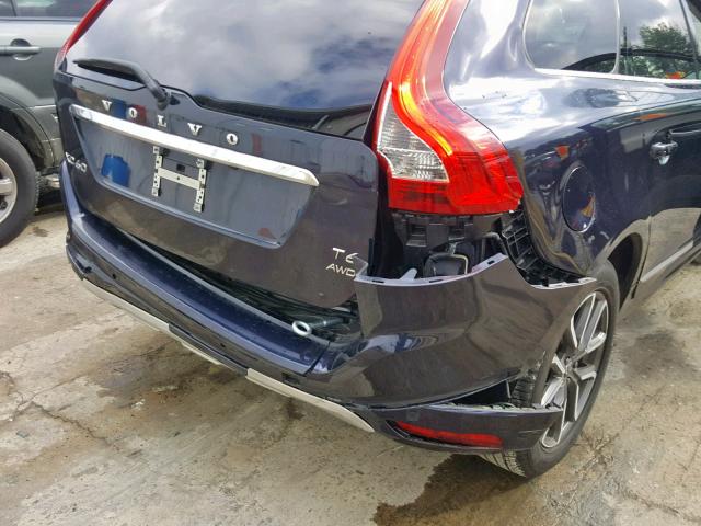 YV449MRR9H2042356 - 2017 VOLVO XC60 T6 BLUE photo 9