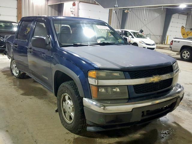 1GCDT136648185788 - 2004 CHEVROLET COLORADO BLUE photo 1