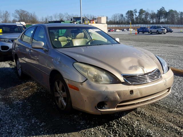 JTHBA30G755117765 - 2005 LEXUS ES 330 TAN photo 1