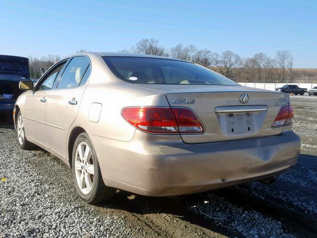 JTHBA30G755117765 - 2005 LEXUS ES 330 TAN photo 3