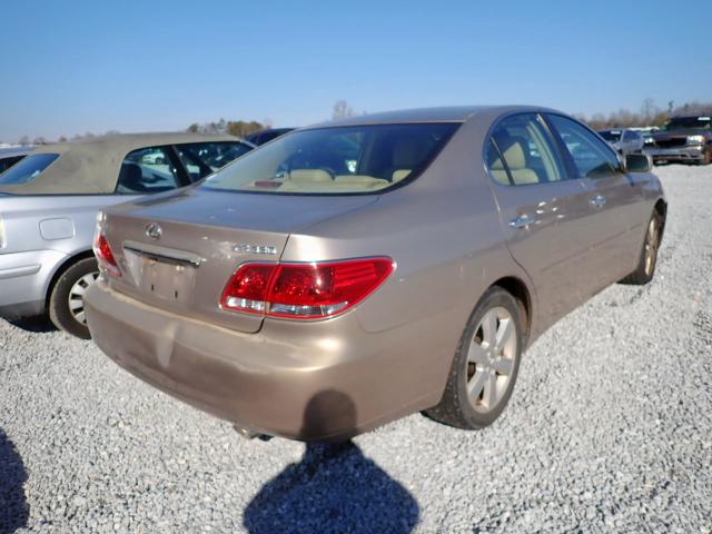 JTHBA30G755117765 - 2005 LEXUS ES 330 TAN photo 4