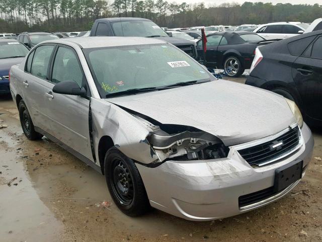 1G1ZS58F57F282465 - 2007 CHEVROLET MALIBU LS Күміс фото 1