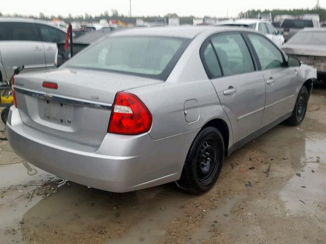 1G1ZS58F57F282465 - 2007 CHEVROLET MALIBU LS Күміс фото 4