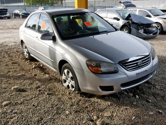 KNAFE221995625717 - 2009 KIA SPECTRA EX SILVER photo 1