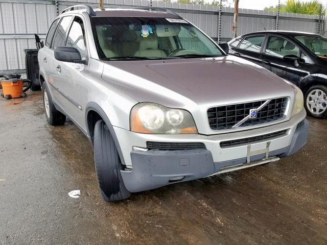 YV1CY59H641112260 - 2004 VOLVO XC90 SILVER photo 1