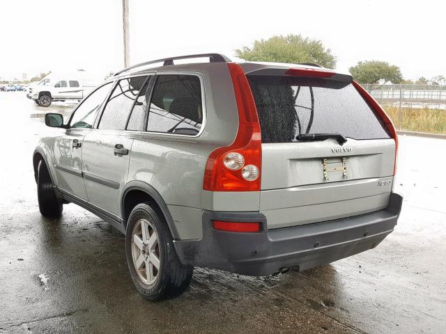 YV1CY59H641112260 - 2004 VOLVO XC90 SILVER photo 3