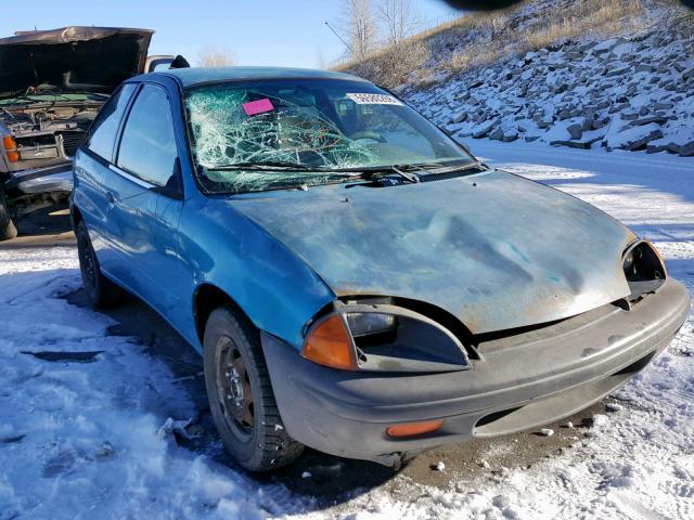 2C1MR2266V6750874 - 1997 GEO METRO BLUE photo 1