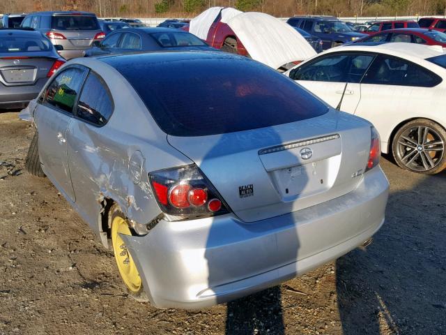 JTKDE3B75A0303722 - 2010 TOYOTA SCION TC Gümüş foto 3