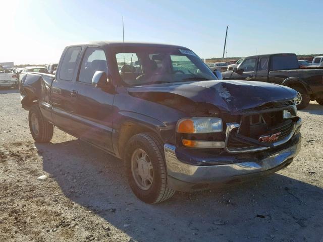 2GTEC19T9Y1274586 - 2000 GMC NEW SIERRA BLUE photo 1