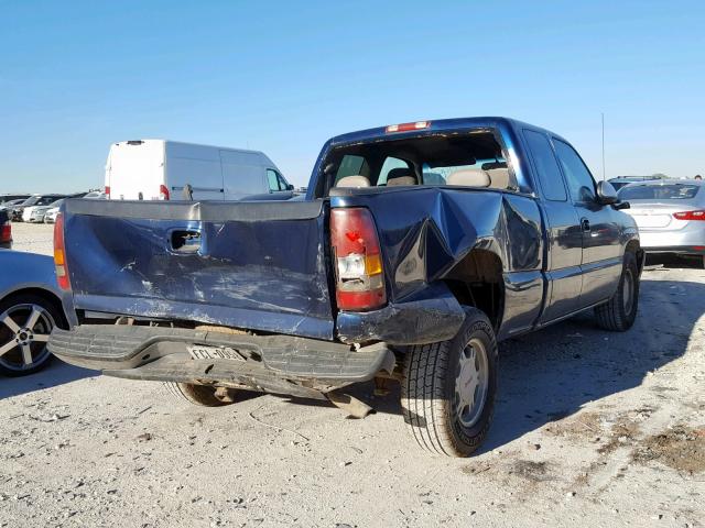 2GTEC19T9Y1274586 - 2000 GMC NEW SIERRA BLUE photo 4