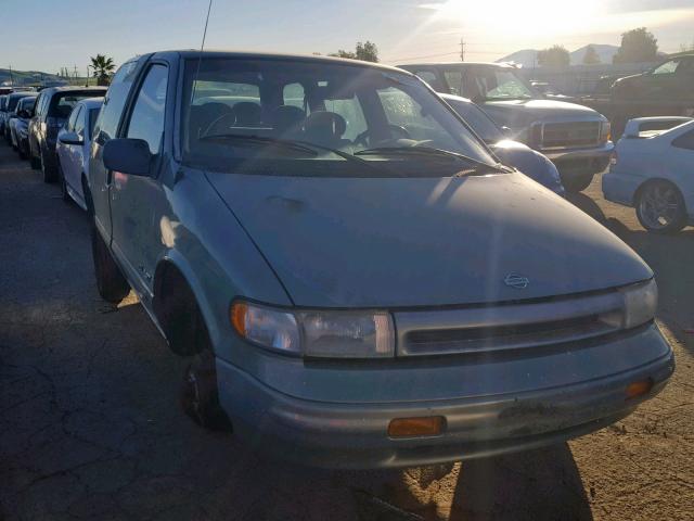 4N2DN11W2SD801694 - 1995 NISSAN QUEST XE GREEN photo 1