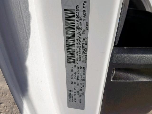 3C6TRVCGXJE138749 - 2018 RAM PROMASTER 白色 照片 10