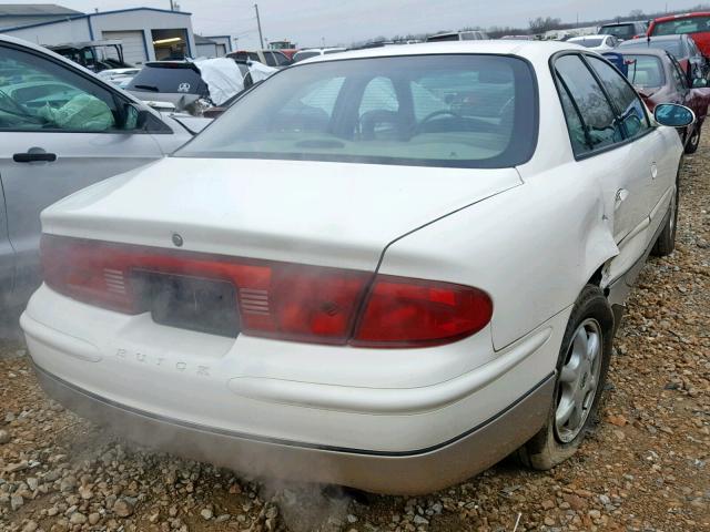 2G4WB52K831250199 - 2003 BUICK REGAL LS WHITE photo 4