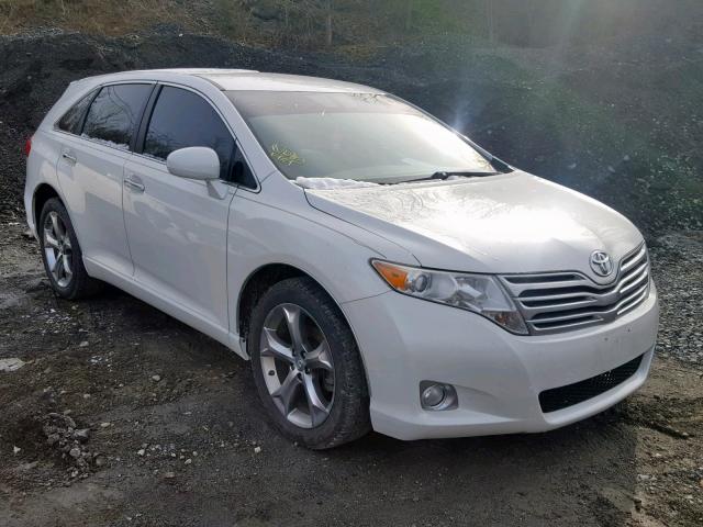 4T3BK3BB4AU029131 - 2010 TOYOTA VENZA BASE WHITE photo 1