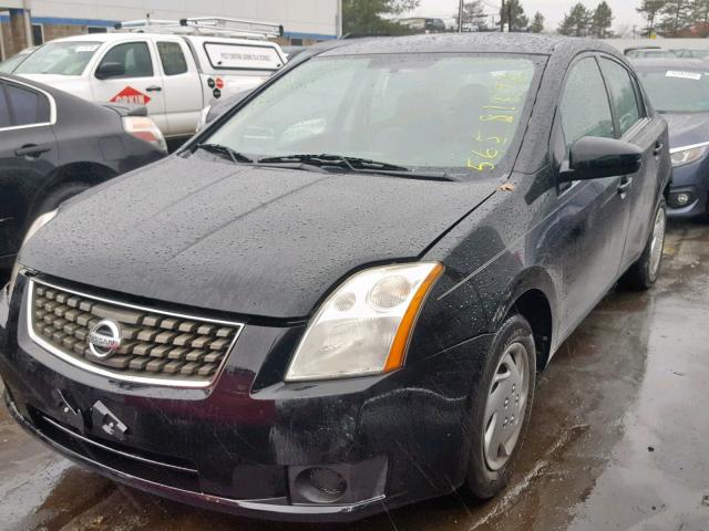 3N1AB61E07L626966 - 2007 NISSAN SENTRA 2.0 BLACK photo 2