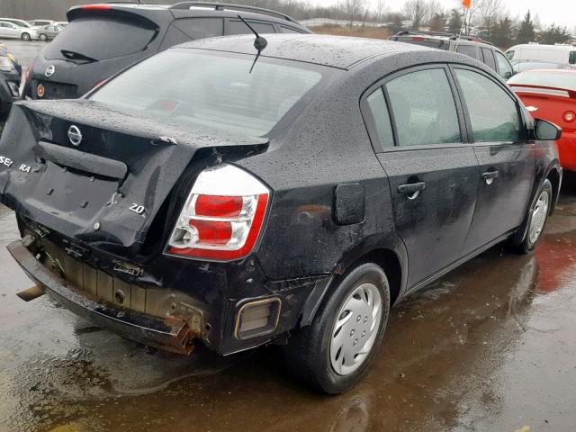 3N1AB61E07L626966 - 2007 NISSAN SENTRA 2.0 BLACK photo 4