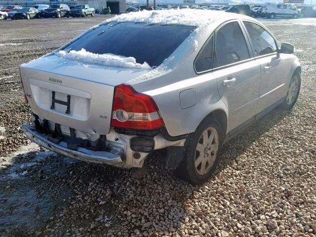 YV1MS382672281913 - 2007 VOLVO S40 2.4I SILVER photo 4