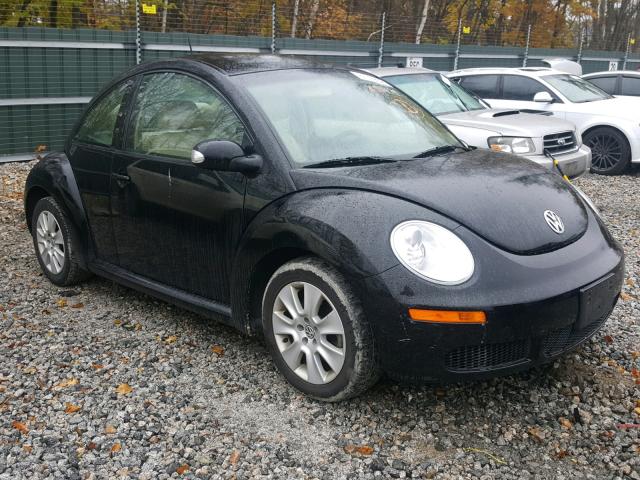 3VWPG31C38M524026 - 2008 VOLKSWAGEN NEW BEETLE BLACK photo 1