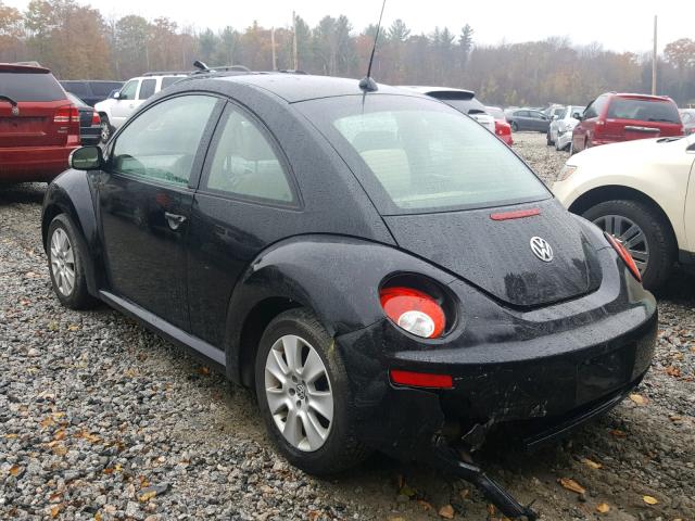 3VWPG31C38M524026 - 2008 VOLKSWAGEN NEW BEETLE BLACK photo 3