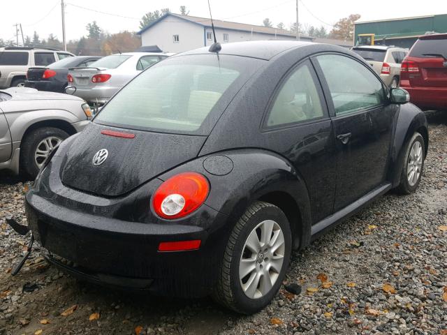 3VWPG31C38M524026 - 2008 VOLKSWAGEN NEW BEETLE BLACK photo 4