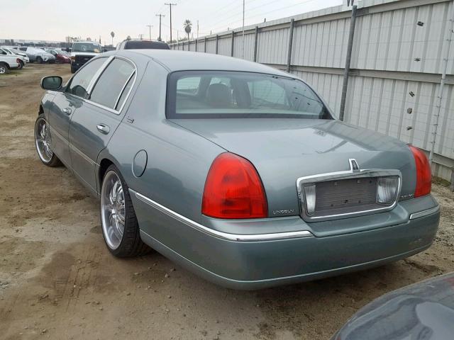 1LNHM82W16Y632714 - 2006 LINCOLN TOWN CAR S GREEN photo 3