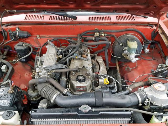 JT4RN81A7R5176798 - 1994 TOYOTA PICKUP 1/2 RED photo 7
