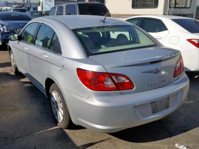 1C3LC46J88N284797 - 2008 CHRYSLER SEBRING LX SILVER photo 3