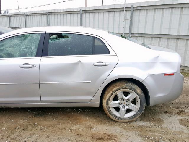 1G1ZG57N194190665 - 2009 CHEVROLET MALIBU LS SILVER photo 9