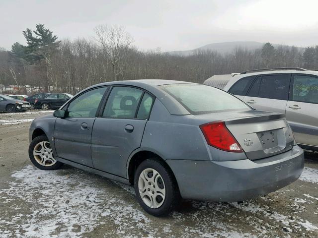 1G8AJ52F84Z152233 - 2004 SATURN ION LEVEL GRAY photo 3