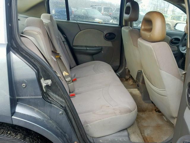 1G8AJ52F84Z152233 - 2004 SATURN ION LEVEL GRAY photo 6