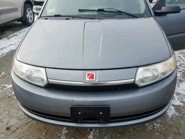 1G8AJ52F84Z152233 - 2004 SATURN ION LEVEL GRAY photo 7