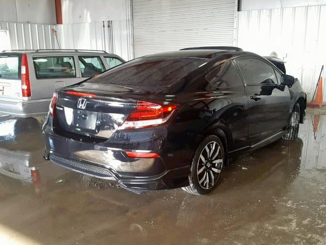 2HGFG3B03EH511386 - 2014 HONDA CIVIC EXL BLACK photo 4