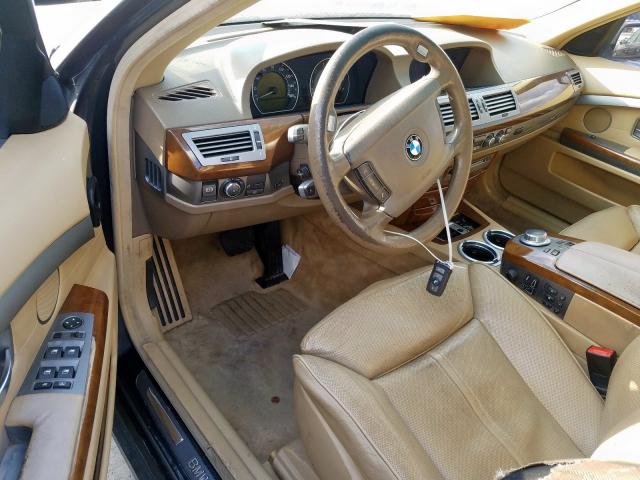 WBAHN83557DT74999 - 2007 BMW 750  photo 9