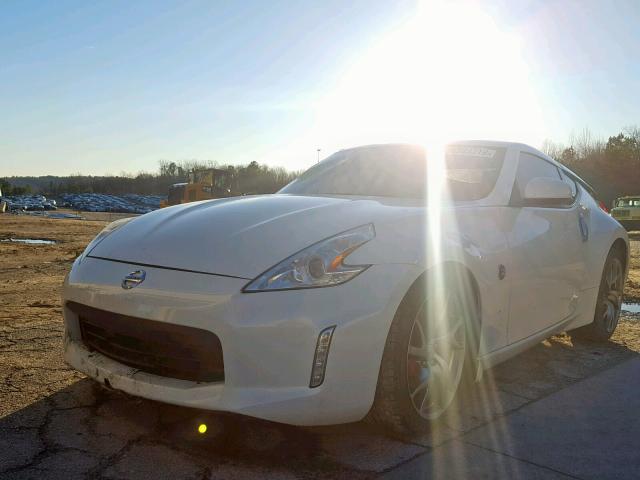 JN1AZ4EH1DM380192 - 2013 NISSAN 370Z BASE SILVER photo 2