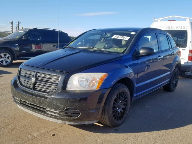 1B3CB1HA2AD587730 - 2010 DODGE CALIBER EX BLUE photo 2