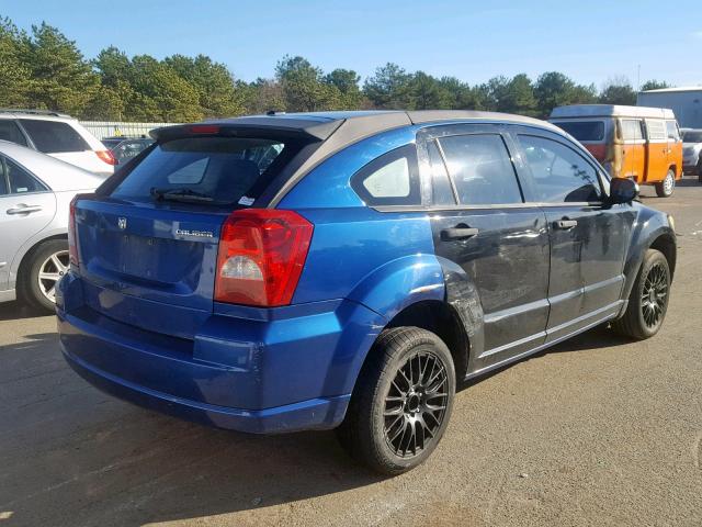 1B3CB1HA2AD587730 - 2010 DODGE CALIBER EX BLUE photo 4