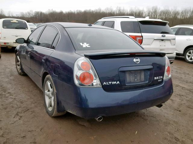 1N4BL11E86C203344 - 2006 NISSAN ALTIMA SE BLUE photo 3