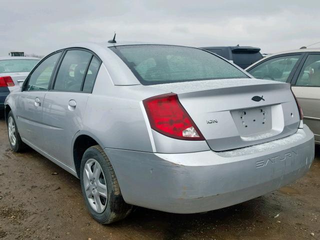 1G8AJ55F26Z198994 - 2006 SATURN ION LEVEL SILVER photo 3
