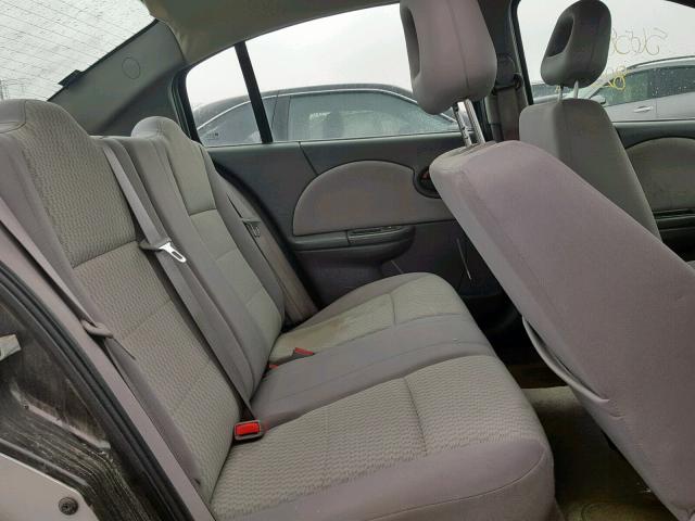 1G8AJ55F26Z198994 - 2006 SATURN ION LEVEL SILVER photo 6