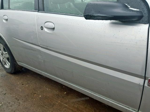 1G8AJ55F26Z198994 - 2006 SATURN ION LEVEL SILVER photo 9