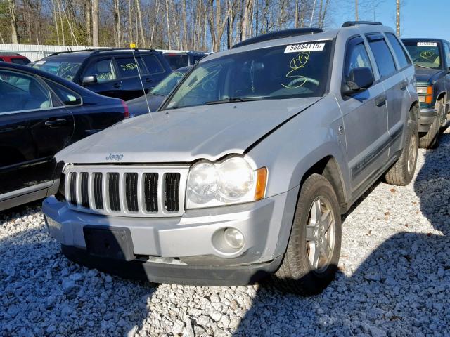 1J4HR48N45C559101 - 2005 JEEP GRAND CHER SILVER photo 2