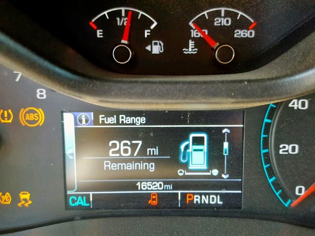 1GCGSCEN4H1257778 - 2017 CHEVROLET COLORADO L BLACK photo 8