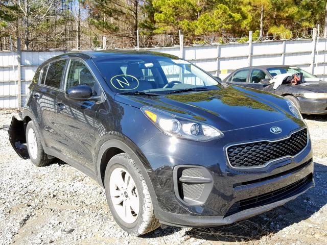 KNDPM3AC7H7074760 - 2017 KIA SPORTAGE L BLACK photo 1