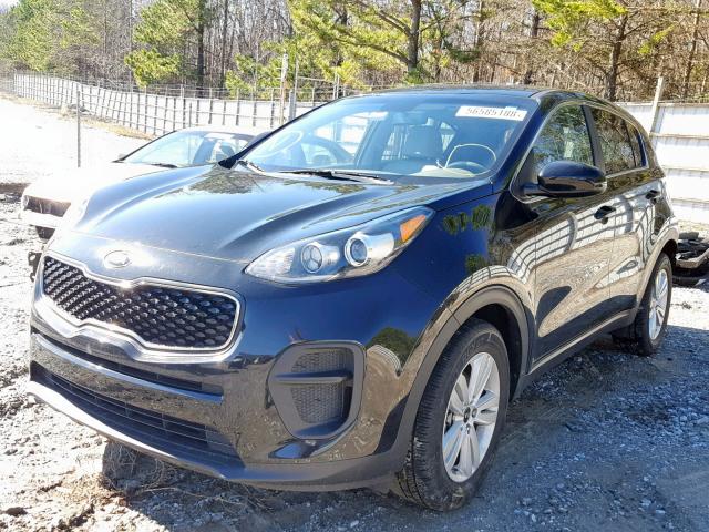 KNDPM3AC7H7074760 - 2017 KIA SPORTAGE L BLACK photo 2